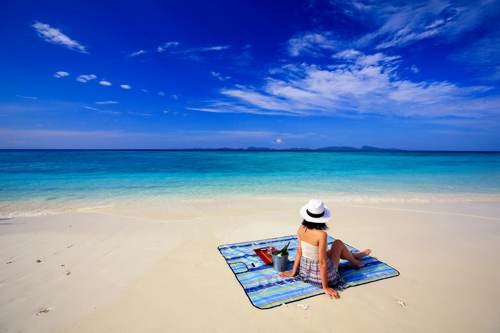 enjoy a bottle of wine on the beach of Yeben, Raja Ampat