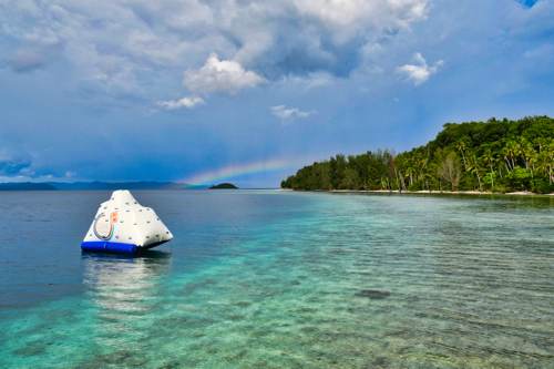 Cove Buoy at Yeben Island, Raja Ampat